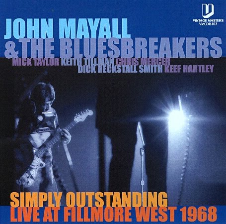 John Mayall's Bluesbreakers - Fillmore Auditorium - San